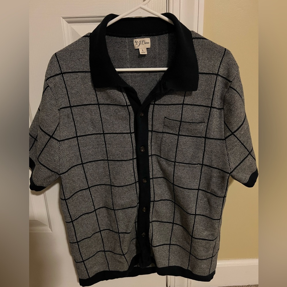 Large J Crew sweater polo